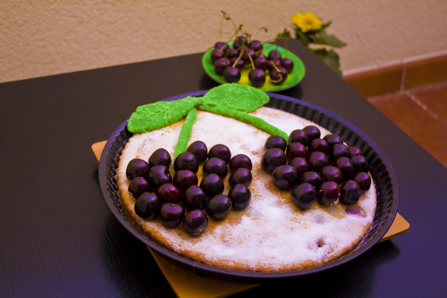 Clafoutis de cerezas