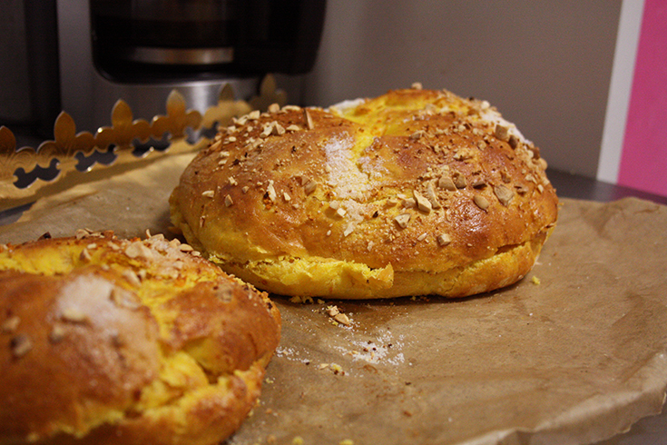 Roscón de Reyes de calabaza