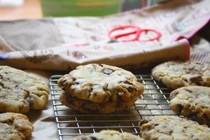 Cookies con pepitas de chocolate