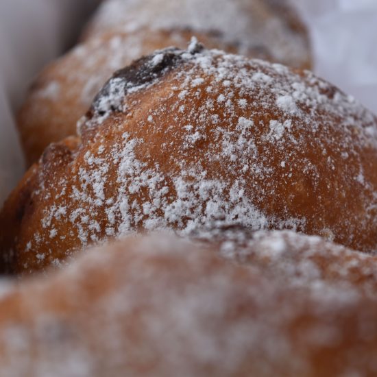 Berlinas rellenas de crema de chocolate