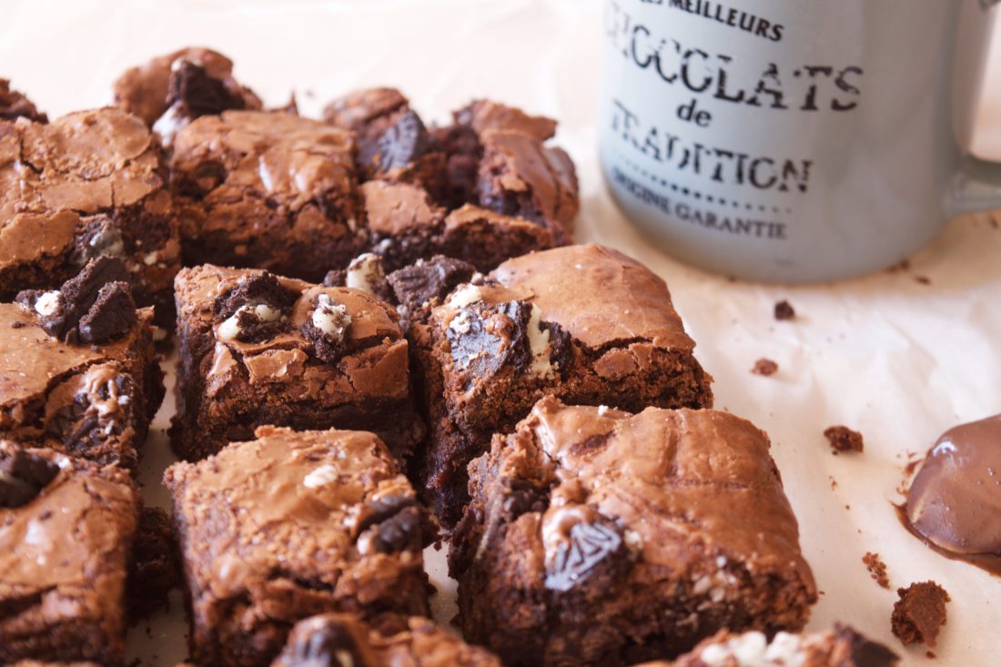 Brownie de chocholate & oreo