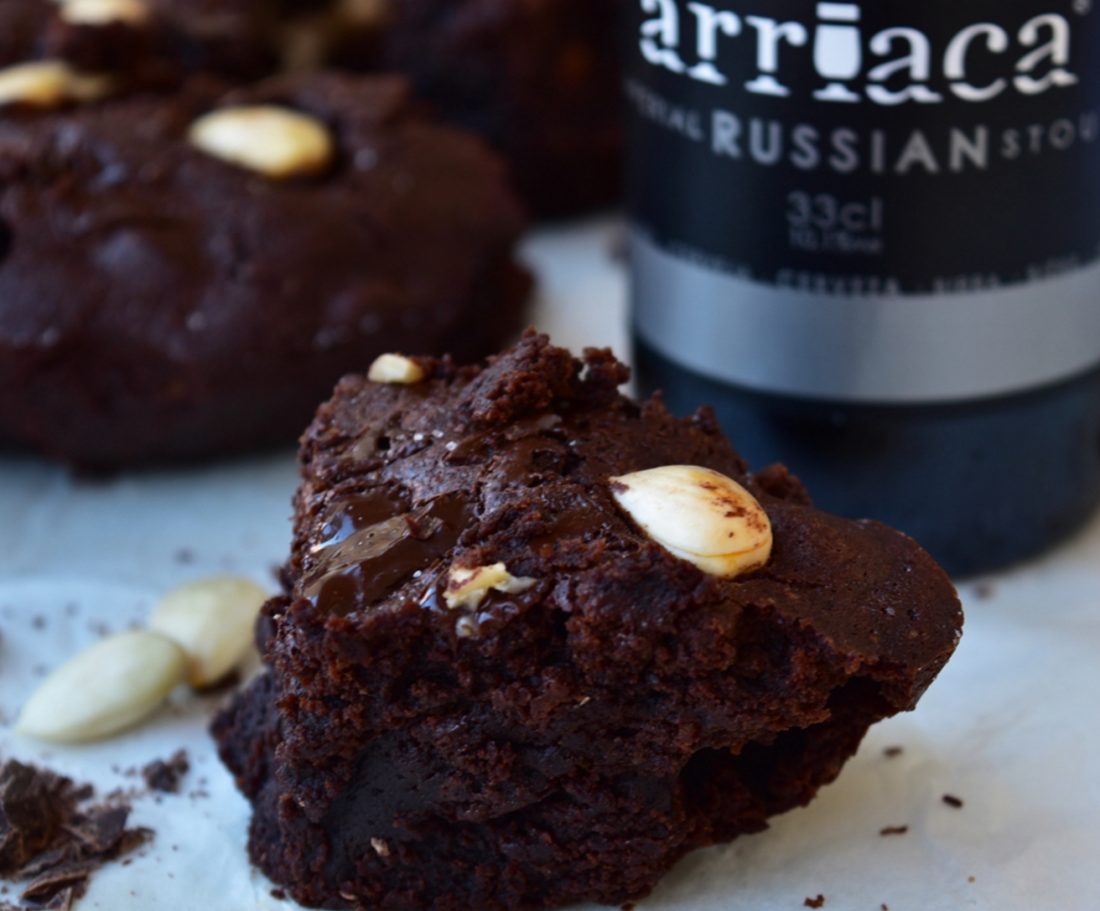 Brownie chocolate & cerveza negra